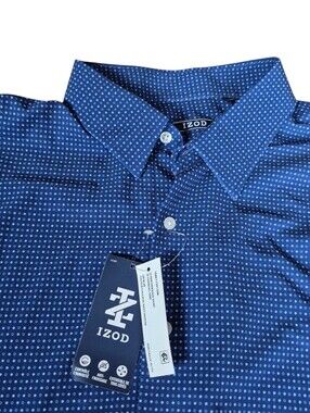 NWT Izod Button Front Mens Shirt Size XL